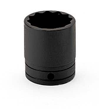 Douille peu profonde SAE 1-1/8" Flank Drive® à 12 pans, entraînement 1/2"