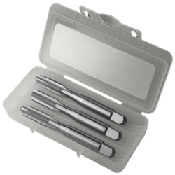 Straight Flute 3-piece Hand Tap Set, 9/16-18 NF