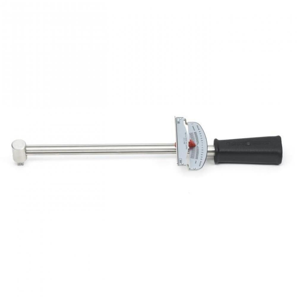 0-800 In/Lb Beam Torque Wrench, 3/8" Drive