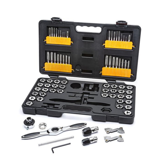 Gearwrench, 77 Pc. SAE/Metric Ratcheting Tap and Die Set