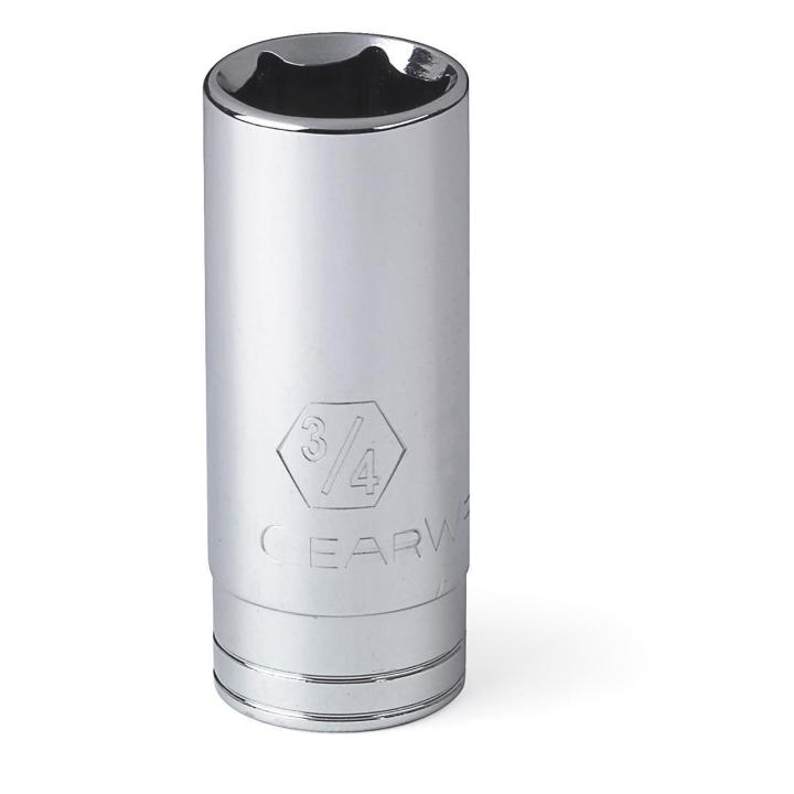 Gearwrench, 3/8" Drive 6 Point Deep Metric Socket 18mm