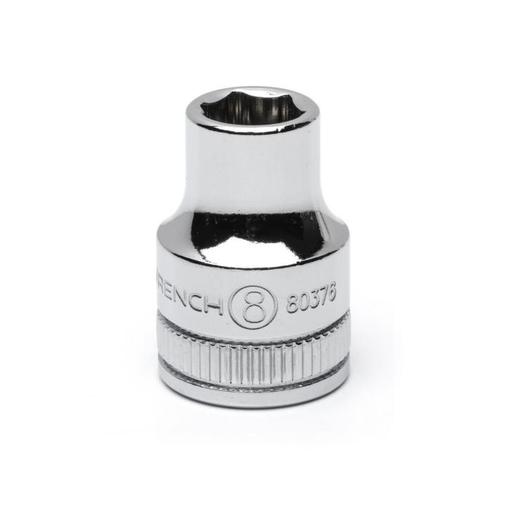 Gearwrench, 3/8" Drive 6 Point Standard Metric Socket 8mm