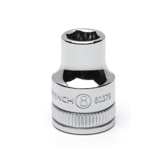 Gearwrench, 3/8" Drive 6 Point Standard Metric Socket 8mm
