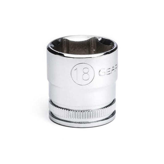 Gearwrench, 3/8" Drive 6 Point Standard Metric Socket 18mm