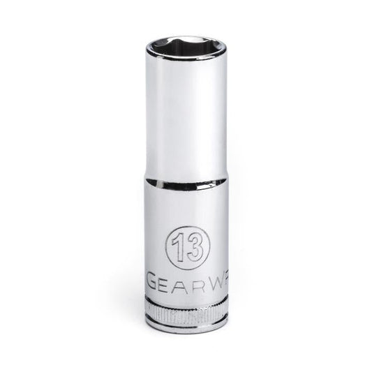 Gearwrench, 3/8" Drive 6 Point Deep Metric Socket 13mm