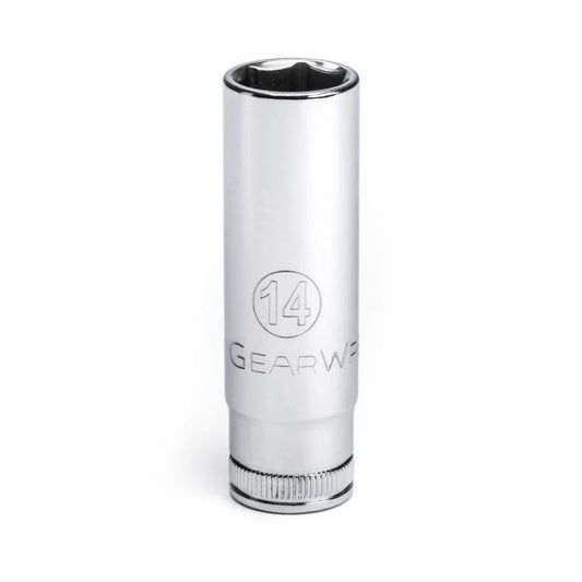 Gearwrench, 3/8" Drive 6 Point Deep Metric Socket 14mm