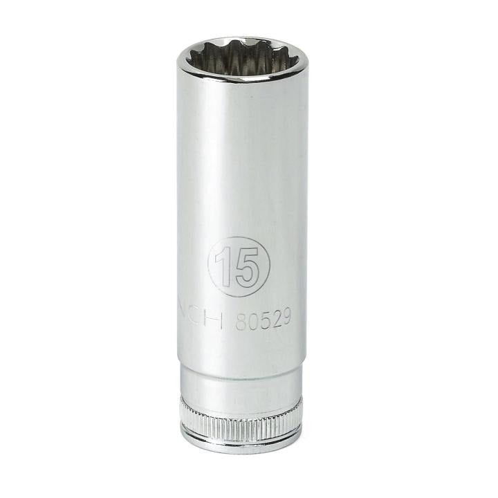 Gearwrench, 3/8 Drive 12 Point Deep SAE Socket 1/2"