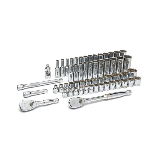 Gearwrench, 57 Pc. 3/8" Drive 12 Point Socket Set