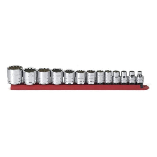 Gearwrench, 13 Pc. 3/8" Drive 12 Point SAE Standard Socket Set
