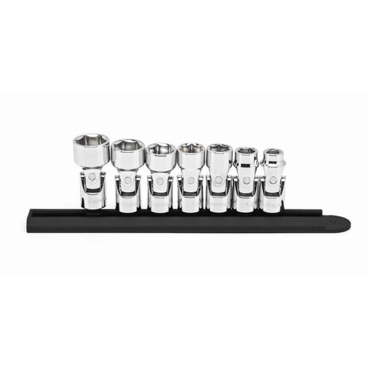 Gearwrench, 7 Pc. 3/8" Drive 6 Point SAE Flex Socket Set