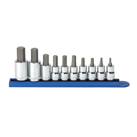 Gearwrench, 10 Pc. Metric Hex Bit Socket Set