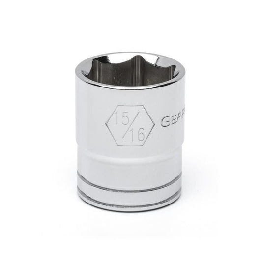 Gearwrench, 1/2" Drive 6 Point Standard SAE Socket 15/16"