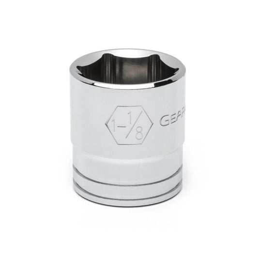 Gearwrench, 1/2" Drive 6 Point Standard SAE Socket 1-1/8"