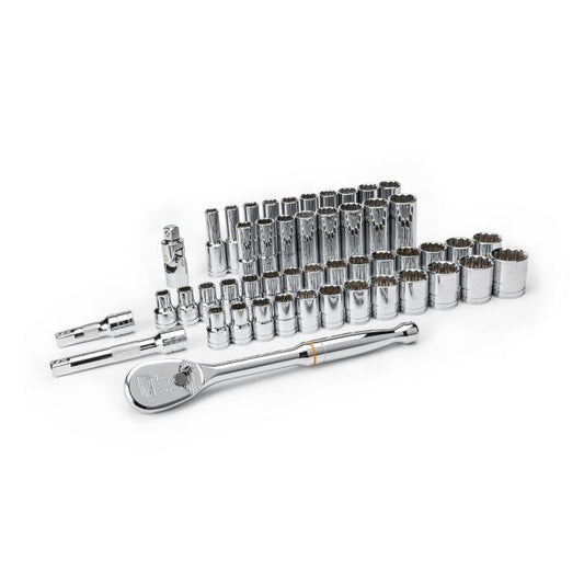 Gearwrench, 49 Pc. 1/2" Drive 12 Point Socket Set