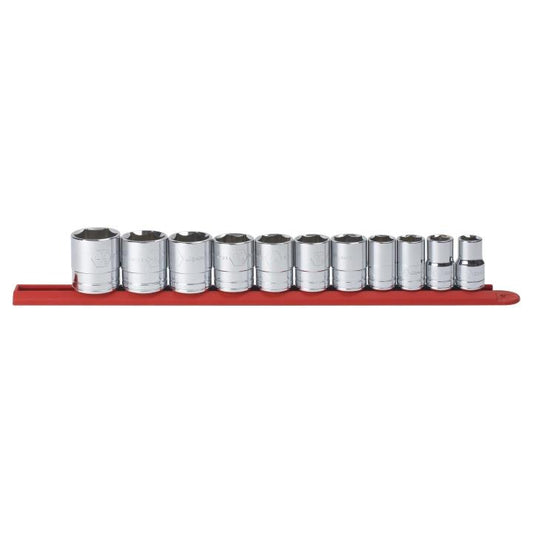 Gearwrench, 11 Pc. 1/2" Drive 6 Point Standard SAE Socket Set