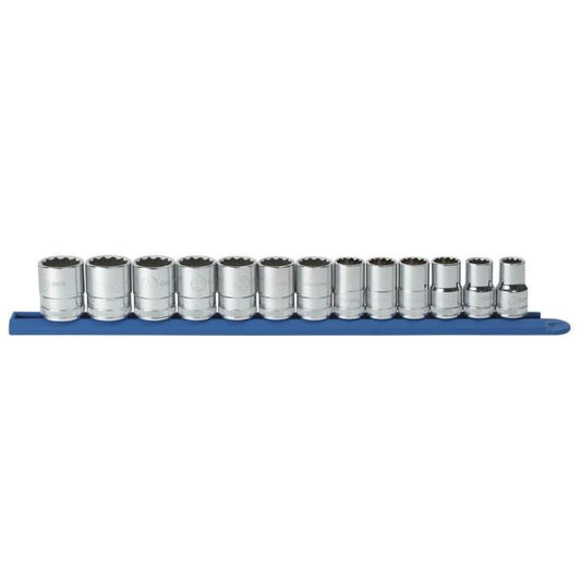 Gearwrench, 13 Pc. 1/2" Drive 12 Point Standard Metric Socket Set