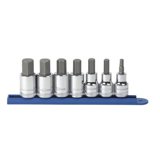 Gearwrench, 7 Pc. Metric Hex Bit Socket Set