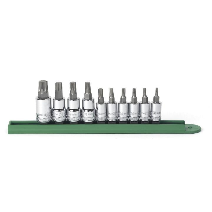 Gearwrench, 10 Pc. TORX® Press Fit Bit Socket Set
