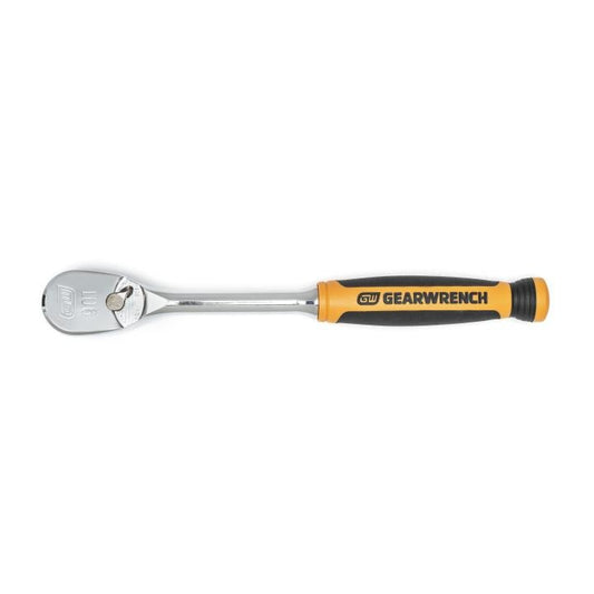 Gearwrench, 3/8" Drive 90-Tooth Dual Material Teardrop Ratchet 9"
