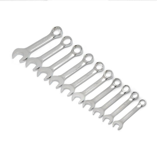 Gearwrench, 10 Pc. 12 Point Stubby Combination Metric Wrench Set