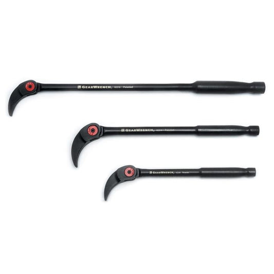 Gearwrench, 3 Pc. Indexing Pry Bar Set 8", 10" & 16"