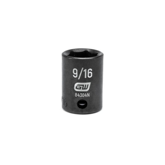 Gearwrench, 3/8" Drive 6 Point Standard Impact SAE Socket 9/16"