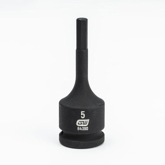 Apex Tool Group Mfr. 84390 Gearwrench;Skt Hex Imp 3/8Dr 5Mm