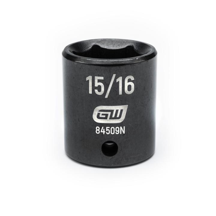 Gearwrench, 1/2" Drive 6 Point Standard Impact SAE Socket 15/16"