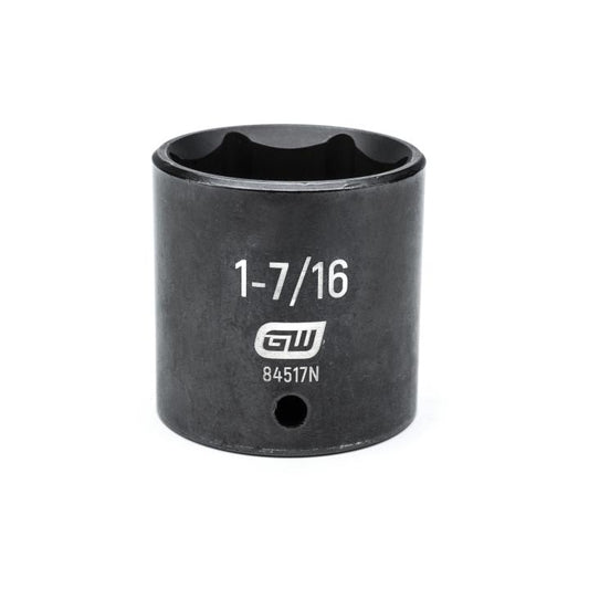 Gearwrench, 1/2" Drive 6 Point Standard Impact SAE Socket 1-7/16"