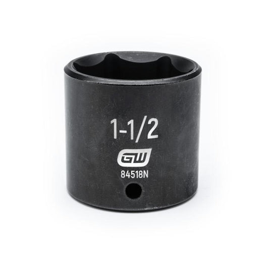 Gearwrench, 1/2" Drive 6 Point Standard Impact SAE Socket 1-1/2"