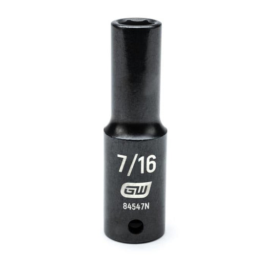 GEARWRENCH propose une large gamme de douilles à chocs, disponibles en stock et en coffrets, conçues pour offrir la performance et la résistance requises par les professionnels. Fabriquées en alliage d'acier au chrome-molybdène, elles offrent une rés