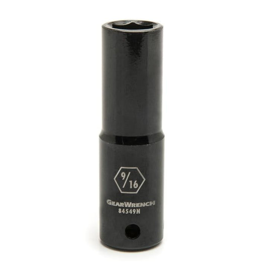 Gearwrench, 1/2" Drive 6 Point Deep Impact SAE Socket 9/16"