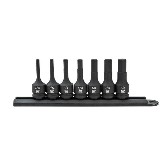 Gearwrench, 7 Pc. 3/8" Drive Hex Bit Impact SAE Socket Set