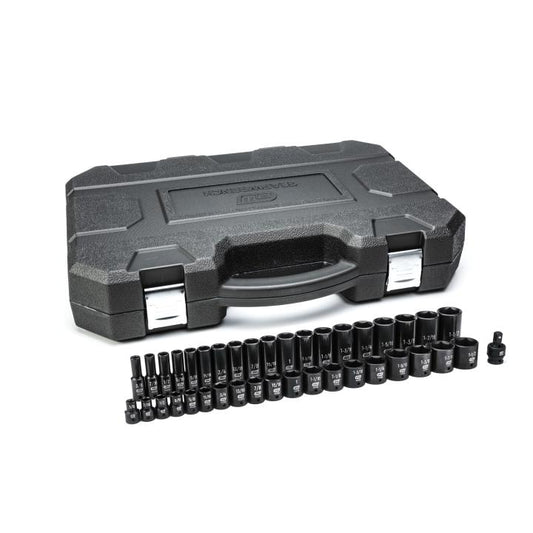 Gearwrench, 39 Pc. 1/2" Drive 6 Point Standard & Deep Impact SAE Socket Set