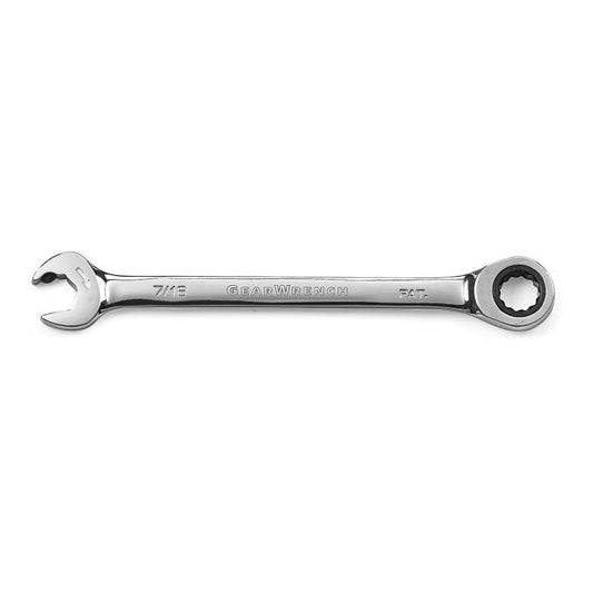 Gearwrench, 7/16" 72-Tooth 12 Point Open End Ratcheting Combination Wrench