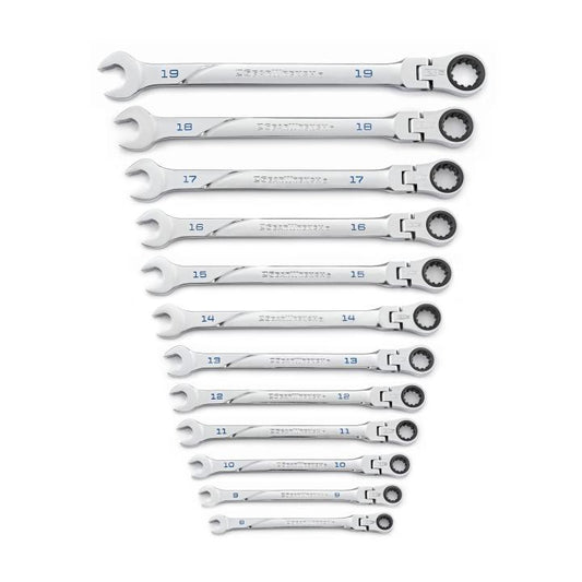 Gearwrench, 12 Pc. 120XP™ Universal Spline XL Flex Ratcheting Combination Metric Wrench Set