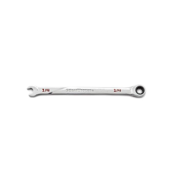 Clé mixte à cliquet universelle Gearwrench, 1/4" 120XP, cannelée XL