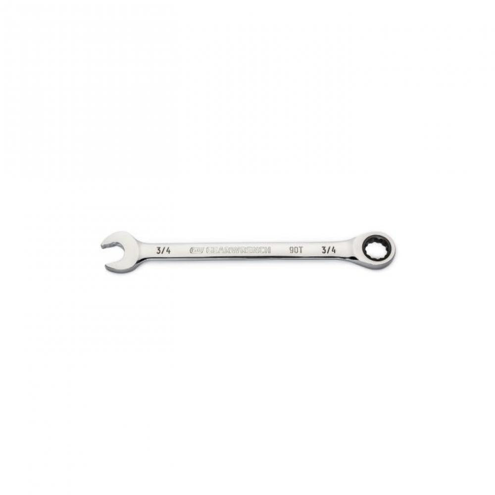 3/4" Ratcheting Combination Wrench, 90-Tooth