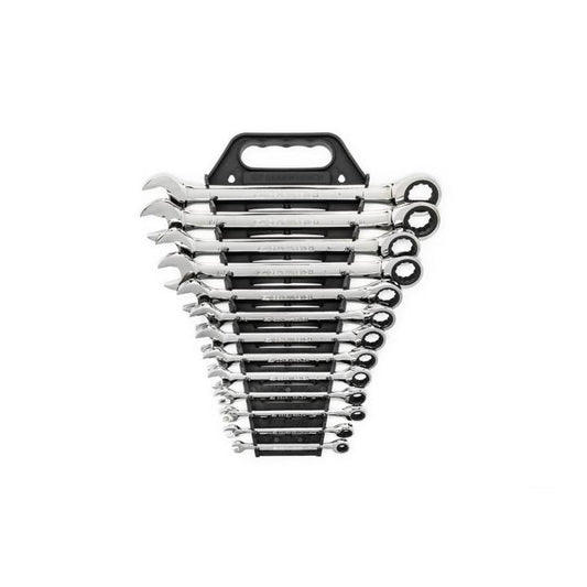 Gearwrench, 13 Pc. 72-Tooth 12 Point Ratcheting Combination SAE Wrench Set