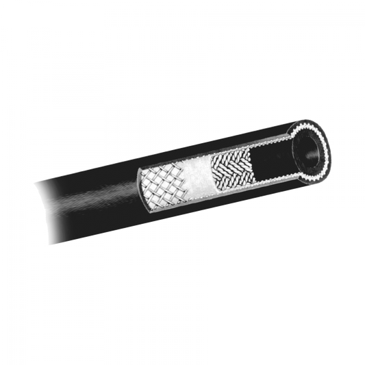 Air Brake Hose Sae J1402, Rubber, 1/2 Id, 250 Ft, Reel