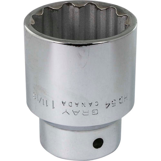 Socket - 3/4" Drive, 1-11/16" Hex, 12-Point