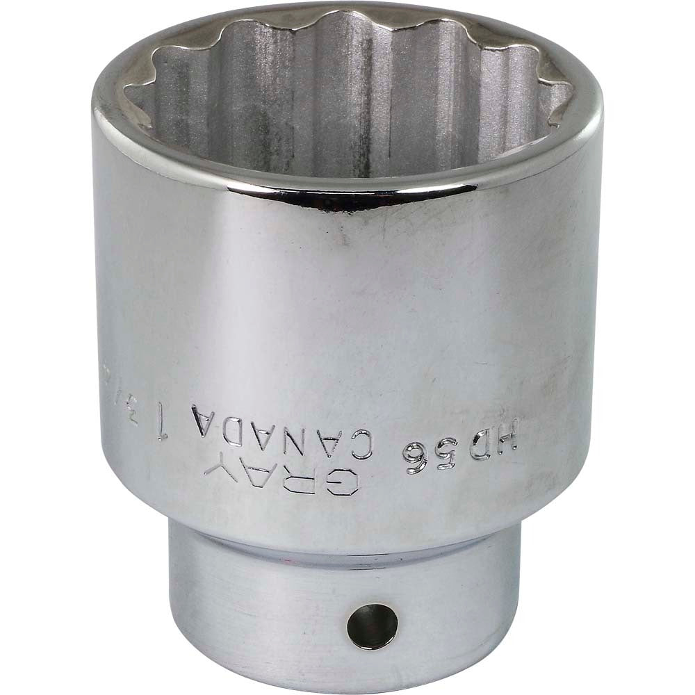 Socket - 3/4" Drive, 1-3/4" Hex, 12-Point