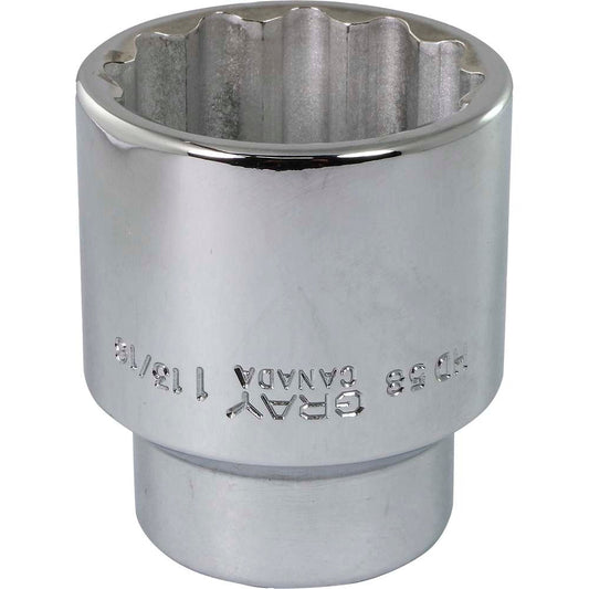 Socket - 3/4" Drive, 1-13/16" Hex, 12-Point