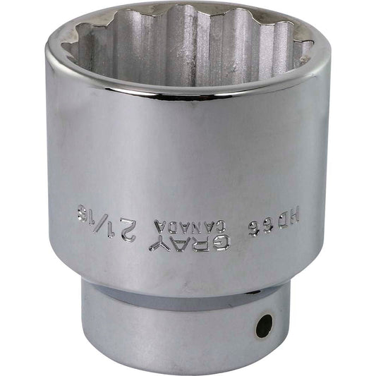 Socket - 3/4" Drive, 2-1/16" Hex, 12-Point