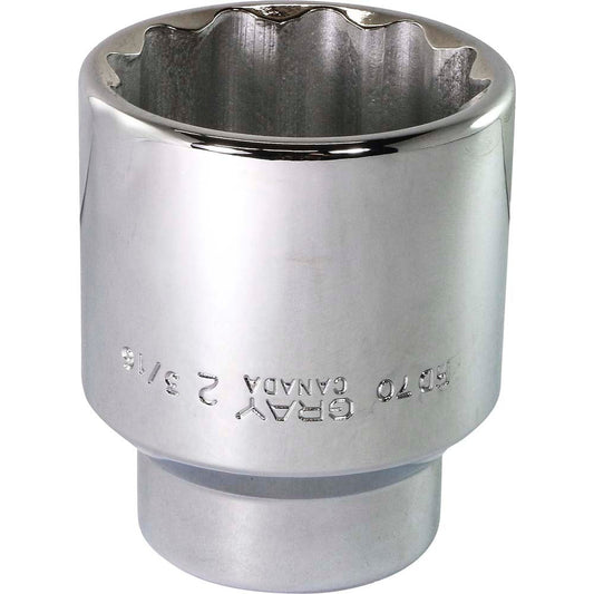 Socket - 3/4" Drive, 2-3/16" Hex, 12-Point