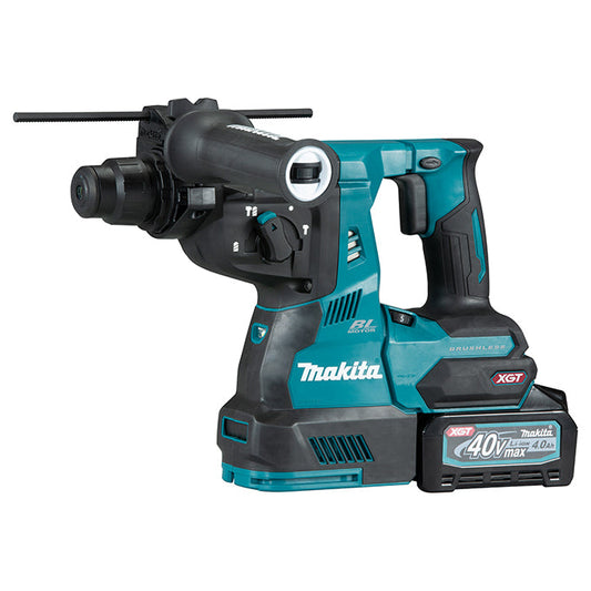 40vmax Xgt Brushless 1-1/8" Rotary Hammer Sds-plus, 4.0ah X1kit For Precision Stock Removal