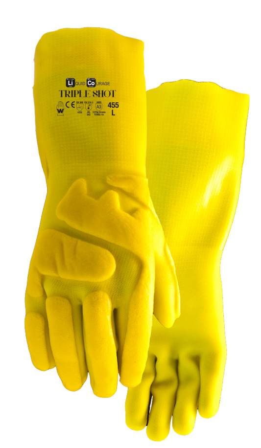 Triple Shot Gloves, 455, SZ: XXL