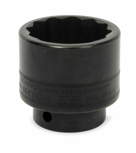 Douille à choc courte 1/2 pouce 12 pans 39 mm