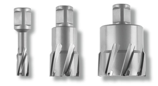 Annular Cutter With 3/4 Straight Shank, Carbide, 1-5/8" x 3"