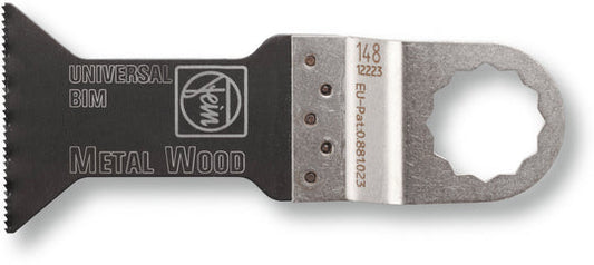 E-Cut Universal Saw Blades for up to 0.07874", 1-3/4" W, 2-3/8 L, 5/pk